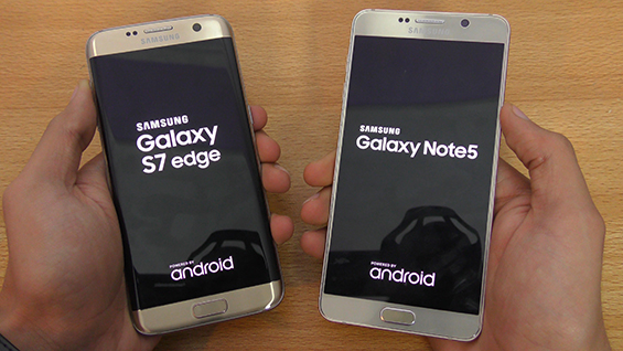 So sánh 2 siêu phẩm Samsung Galaxy Note 5 và S7 1